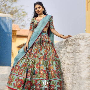 kalamkari lehenga choli –