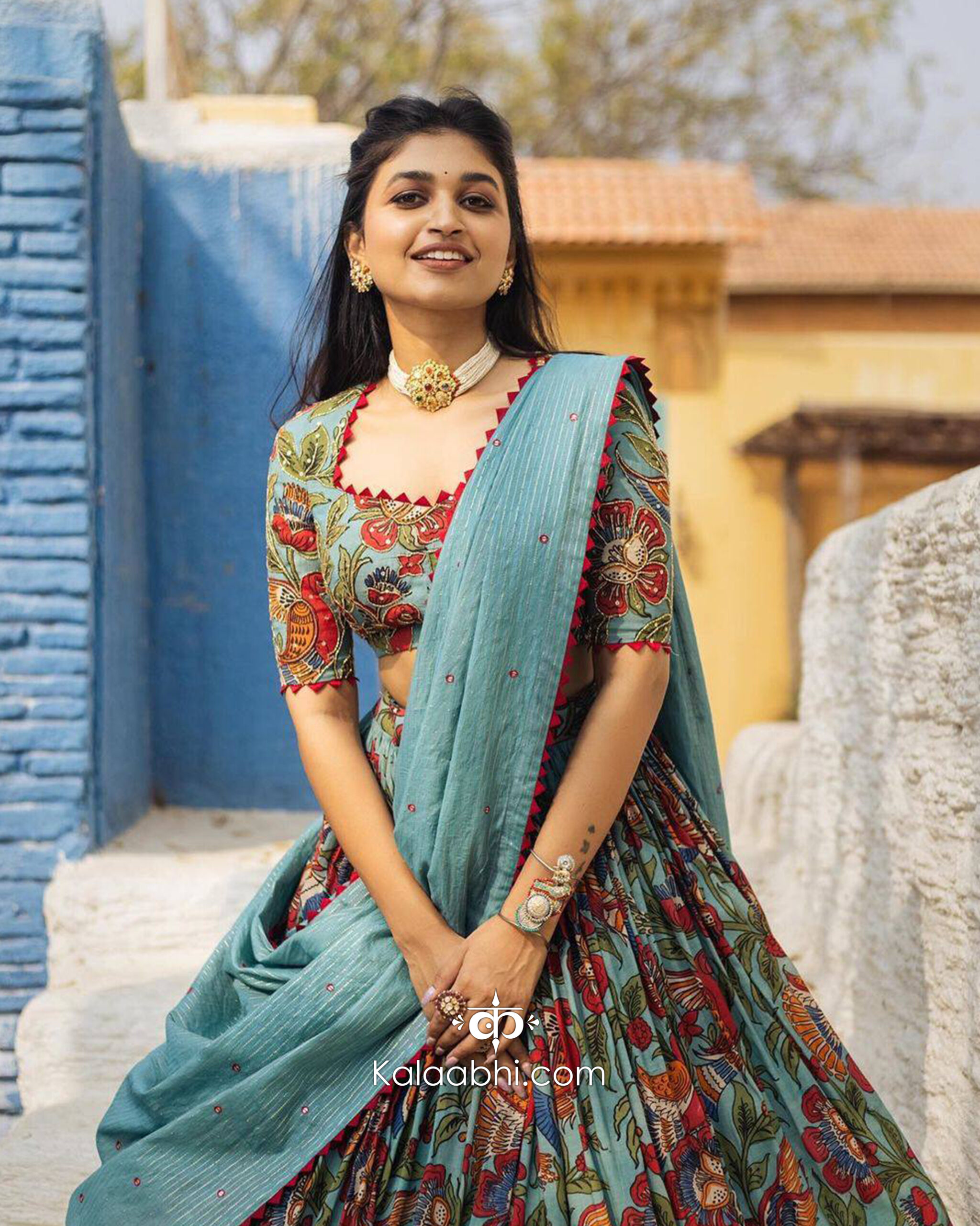 kalamkari lehenga choli – kalamkari lehenga choli –