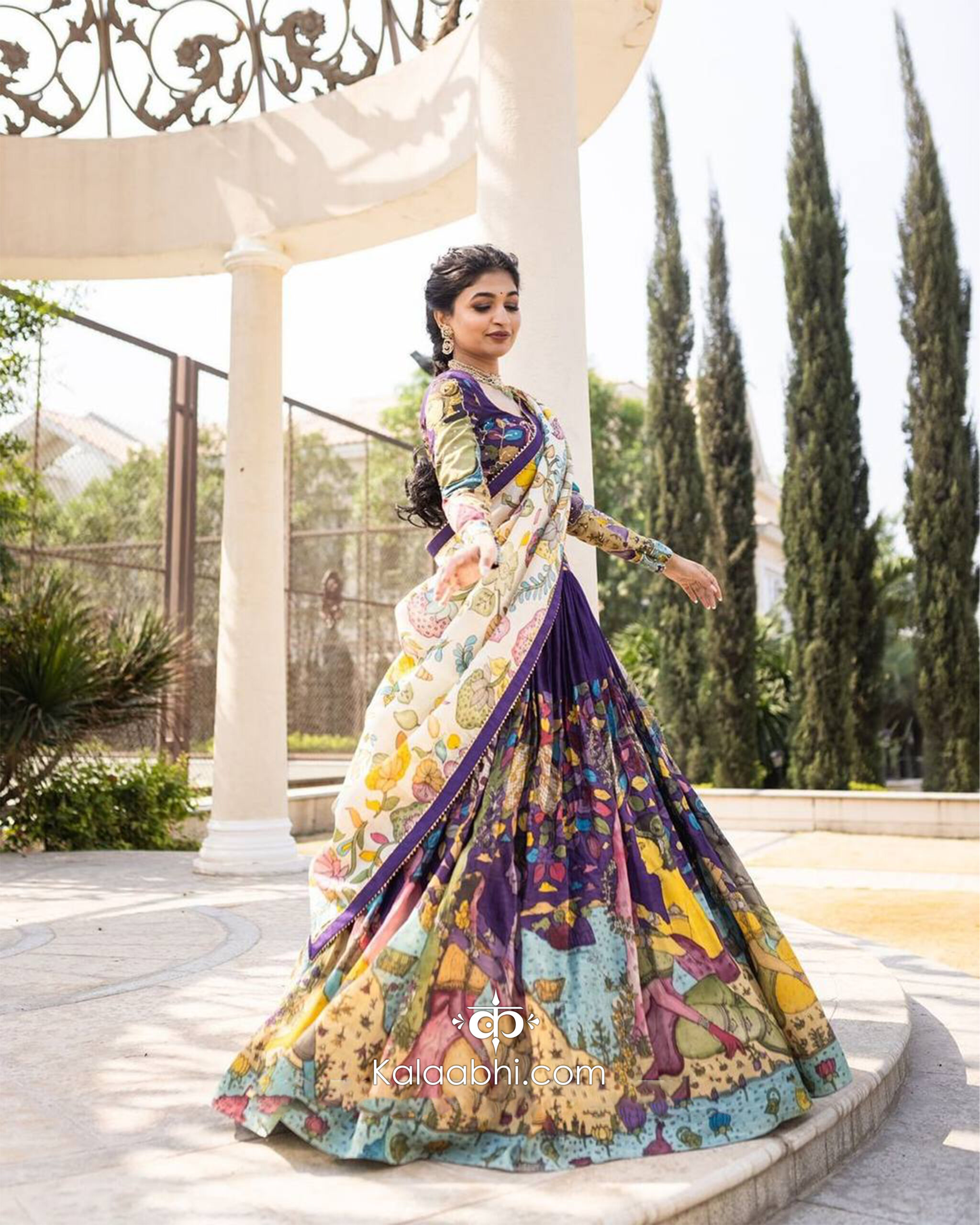 kalamkari lehenga choli – kalamkari lehenga choli –